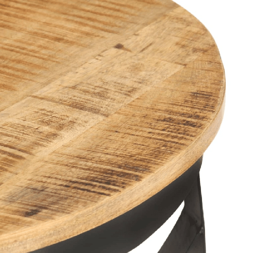 vidaXL-Tavolino-da-Caffe-Ø68x43cm-in-Legno-di-Mango-Grezzo-