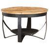 vidaXL-Tavolino-da-Caffe-Ø68x43cm-in-Legno-di-Mango-Grezzo-