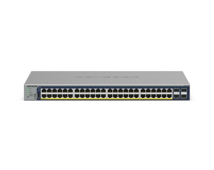 NETGEAR-GS728TP-Gestito-L2-L3-L4-Gigabit-Ethernet--10-100-1000--Supporto-Power-over-Ethernet--PoE--Grigio