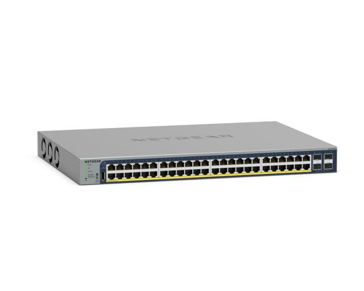 NETGEAR-GS728TP-Gestito-L2-L3-L4-Gigabit-Ethernet--10-100-1000--Supporto-Power-over-Ethernet--PoE--Grigio