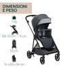 Chicco-Passeggino-4-Ruote-Seety-Boston-Grey