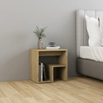 VidaXL Comodino Rovere Sonoma 40x30x40 cm in Truciolato