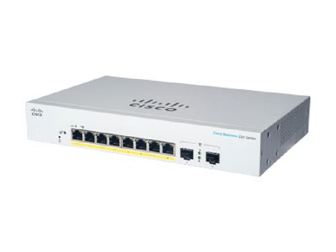 Cisco-cbs220-8p-e-2g-eu-switch-di-rete-gestito-l2-gigabit-ethernet--10-100-1000--supporto-power-over-ethernet--poe--bianco