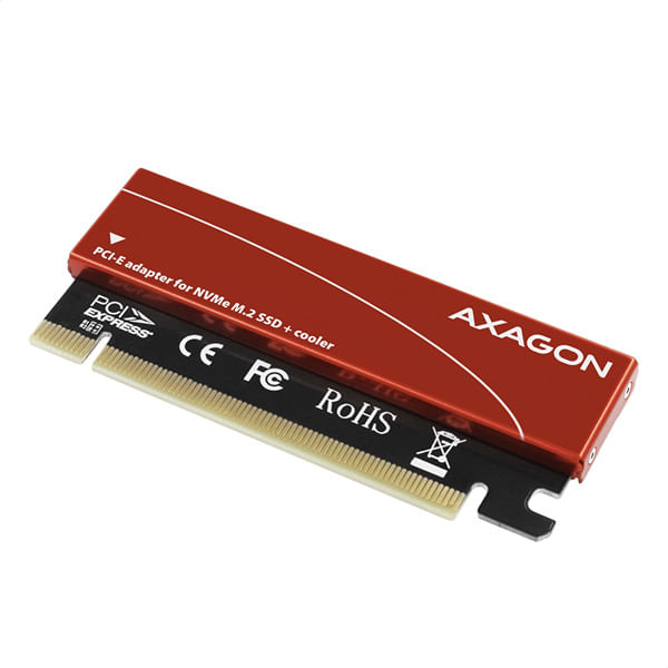 Axagon-PCEM2-S-scheda-di-interfaccia-e-adattatore-Interno-M.2--AXAGON-PCEM2-S-PCIe-3.0-x16-Adapter-1x-M.2-NVMe-SSD-With-