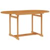 vidaXL-Set-da-Pranzo-da-Giardino-5-pz-in-Legno-Massello-di-Teak