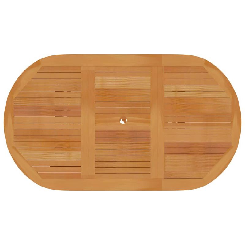 vidaXL-Set-da-Pranzo-da-Giardino-5-pz-in-Legno-Massello-di-Teak