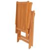 vidaXL-Set-da-Pranzo-da-Giardino-5-pz-in-Legno-Massello-di-Teak