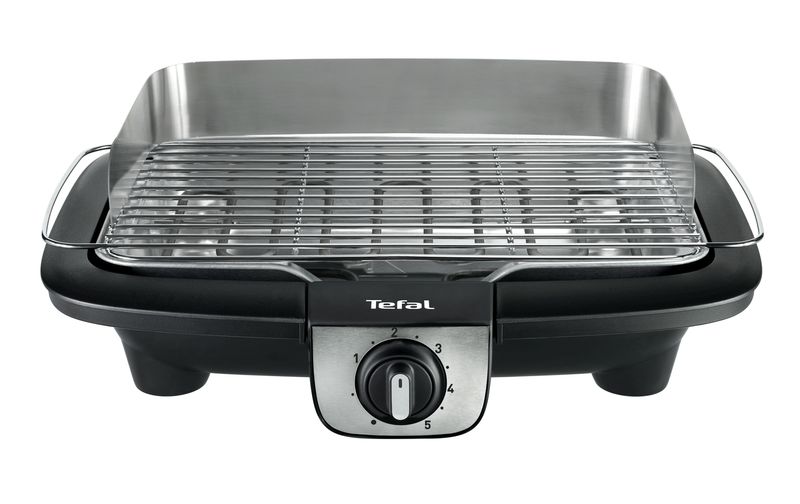 Tefal-EasyGrill-BG90A8-barbecue-per-l-aperto-e-bistecchiera-2300-W-Elettrico-Da-tavolo-Nero-Acciaio-inossidabile