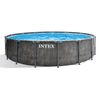 Intex-Baltik-Piscina-con-bordi-Piscina-rotonda-16800-L-Grigio