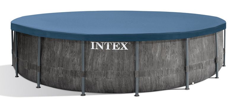 Intex-Baltik-Piscina-con-bordi-Piscina-rotonda-16800-L-Grigio