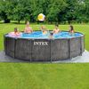 Intex-Baltik-Piscina-con-bordi-Piscina-rotonda-16800-L-Grigio