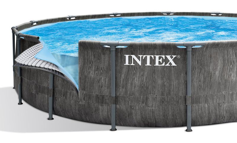Intex-Baltik-Piscina-con-bordi-Piscina-rotonda-16800-L-Grigio