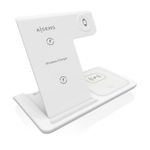 AISENS ASCH-15W3WC044-W Caricabatterie per dispositivi mobili Auricolare, Telefono cellulare, Smartphone