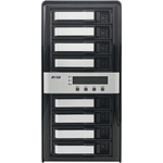 Areca ARC-8050T3U-8 NAS & Speicherserver Tower Eingebauter Ethernet-Anschluss Schwarz (ARC-8050T3U-8)