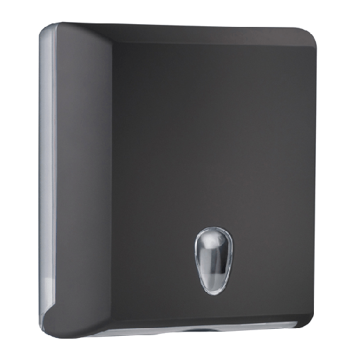 MAR PLAST Dispenser asciugamani piegati C/Z nero Soft Touch