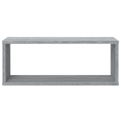 vidaXL-Mensole-Cubo-Muro-2-pz-Grigio-Sonoma-60x15x23-Legno-Multistrato