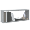 vidaXL-Mensole-Cubo-Muro-2-pz-Grigio-Sonoma-60x15x23-Legno-Multistrato