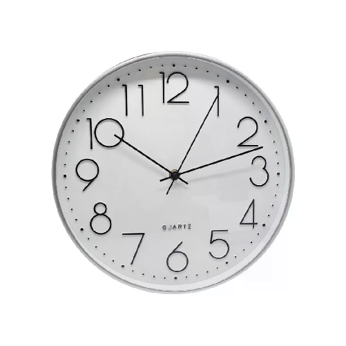 Bismark 329868 orologio da parete e da tavolo Orologio digitale Rotondo Bianco