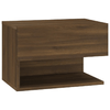 vidaXL-Comodino-a-Muro-Rovere-Marrone