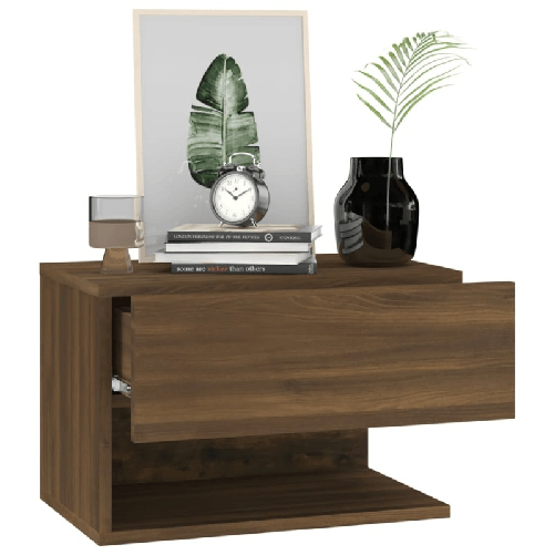 vidaXL-Comodino-a-Muro-Rovere-Marrone