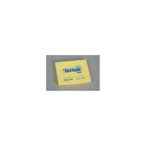 3M-Post-it-Tartan-102-x-76mm--12-x-100--etichetta-autoadesiva-Giallo-12-pz