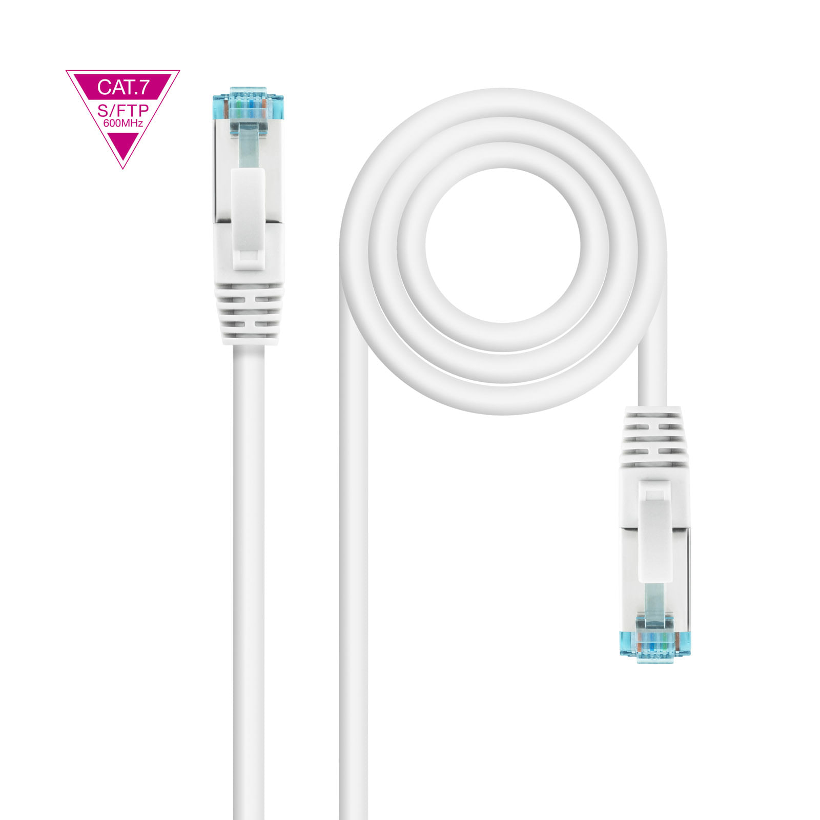 Nanocable 10.20.1700-L30-W cavo di rete Bianco 0,3 m Cat7 SF/UTP (S-FTP)