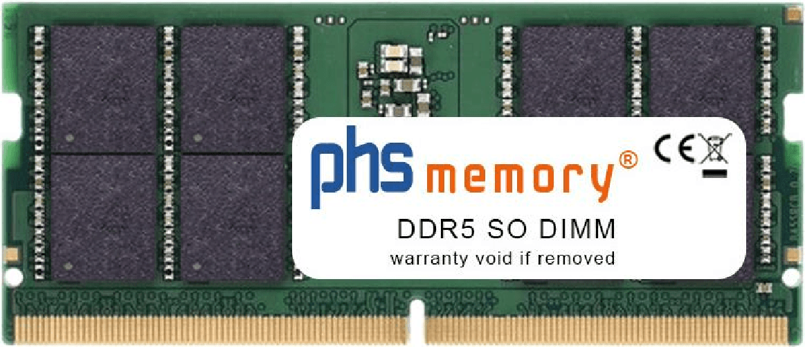 PHS-memory 32GB RAM Speicher kompatibel mit HP Victus 16-r1000nt DDR5 SO DIMM 5600MHz PC5-44800-S (SP525837)