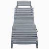 vidaXL-Sdraio-con-Cuscino-Grigia-in-Legno-Massello-di-Acacia
