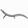 vidaXL-Sdraio-con-Cuscino-Grigia-in-Legno-Massello-di-Acacia