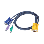 Aten kvm  Typ: KVM-Kabel  Monitor: VGA  Tastatur/Maus: PS/2  Audio: N/A  Kompatibilit t: ACS1
