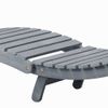 vidaXL-Sdraio-con-Cuscino-Grigia-in-Legno-Massello-di-Acacia