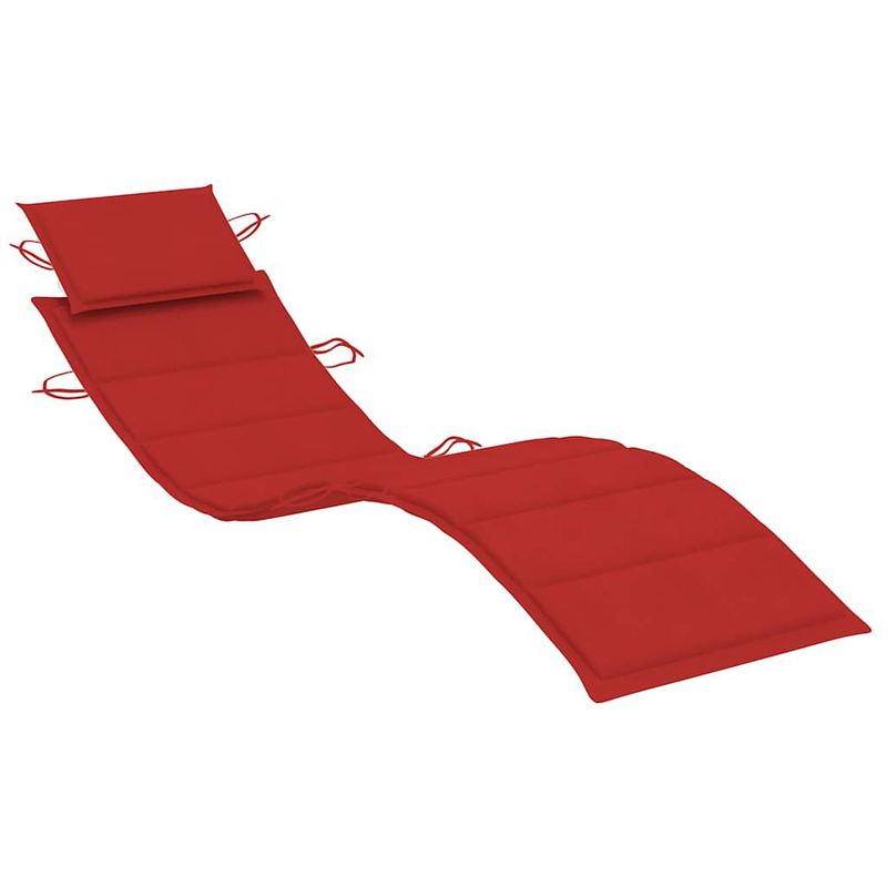 vidaXL-Sdraio-con-Cuscino-Grigia-in-Legno-Massello-di-Acacia