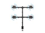 Multibrackets-3316-supporto-da-tavolo-per-Tv-a-schermo-piatto-686-cm--27---Morsa-Bullone-di-ancoraggio-Nero