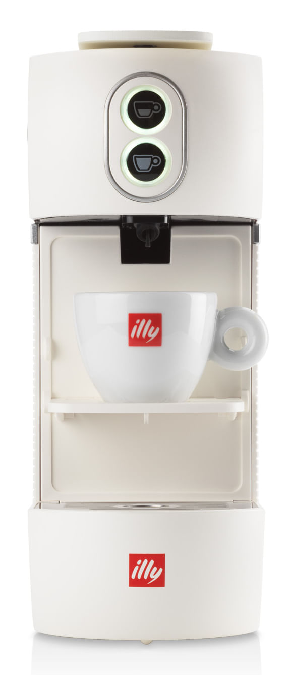 ILLY-Macchina-Caffe--Easy-Bianca--4-astucci-Cialde-da-18-pz