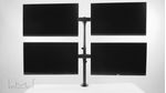 Multibrackets-3316-supporto-da-tavolo-per-Tv-a-schermo-piatto-686-cm--27---Morsa-Bullone-di-ancoraggio-Nero