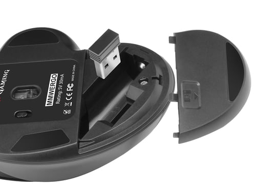 Mars-Gaming-MMWERGO-mouse-Mano-destra-RF-Wireless-Meccanico-3200-DPI