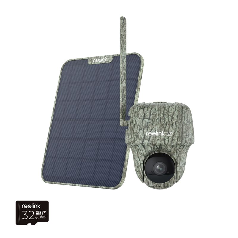 Reolink-Go-Ranger-4K-Telecamera-4G-Sim-da-Esterno-Senza-Fili-con-Batteria-360°-PTZ-Fototrappola-Infrarossi-Invisibili-Audio-a-2-Vie-Riconoscimento-degli-Animali-Accesso-Remoto-Go-Ranger-PT-Pannello-Solare