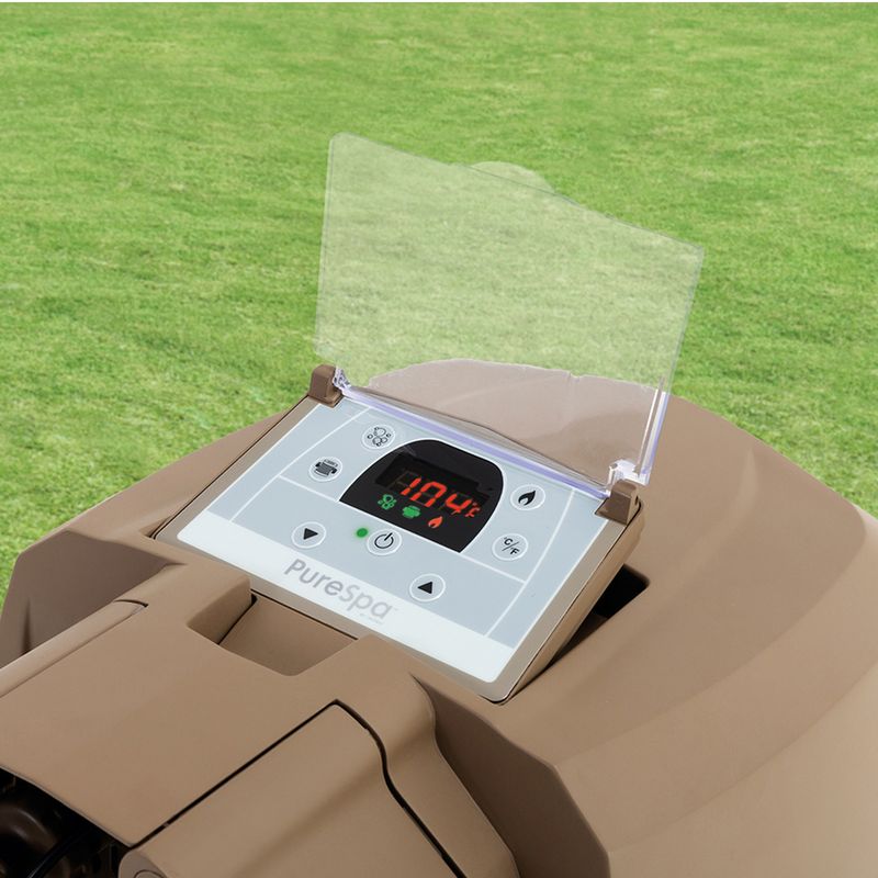 Pure-Spa-Bubble-Massage-216X71Cm-6-Posti-Con-Pompa-Riscaldatore-Sistem