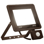 Faretto a LED con Sensore 50 W Bianco Caldo
