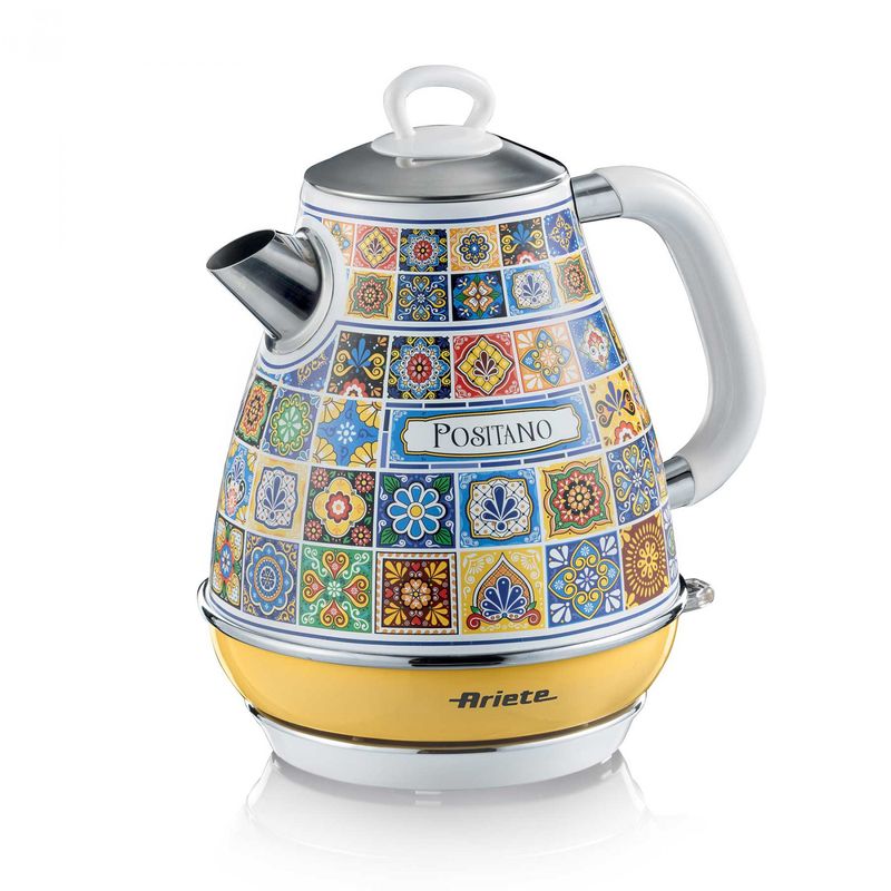 Ariete-Bollitore-Elettrico-Acqua-senza-Fili-Cordless-Capacita--1.7-Litri-Potenza-2200-Watt-Estetica-Positano