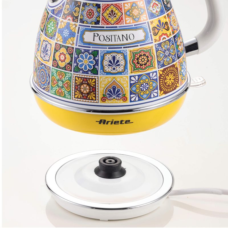 Ariete-Bollitore-Elettrico-Acqua-senza-Fili-Cordless-Capacita--1.7-Litri-Potenza-2200-Watt-Estetica-Positano