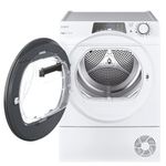 Candy-RPE-H10A2TER-S-RapidO--Pro-Asciugatrice-10-Kg-Classe-A-con-Pompa-di-Calore-Profondita--61-cm-colore-Bianco
