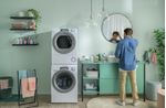 Candy-RPE-H10A2TER-S-RapidO--Pro-Asciugatrice-10-Kg-Classe-A-con-Pompa-di-Calore-Profondita--61-cm-colore-Bianco