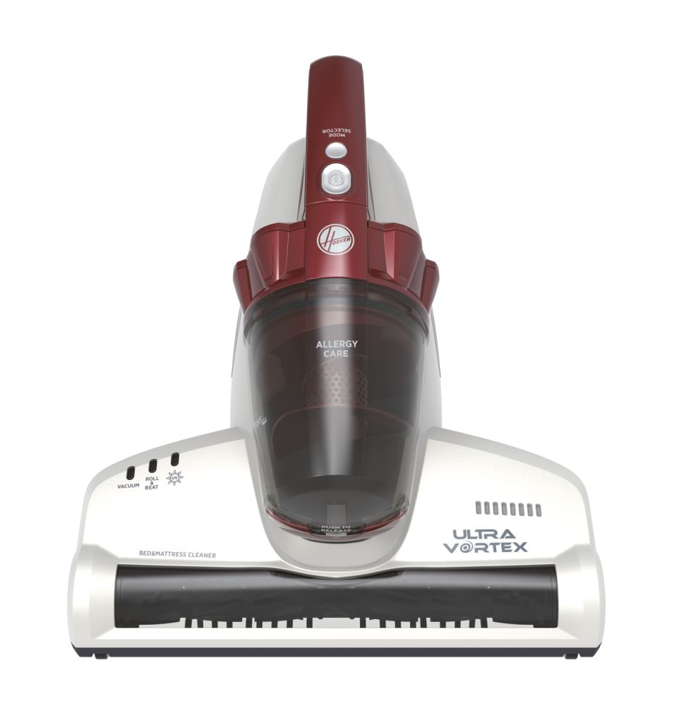 Hoover MBC500UV Aspirapolvere con Filo senza Sacco Capacita' 0,3 Litri Sistema Ciclonico Rosso/Bianco