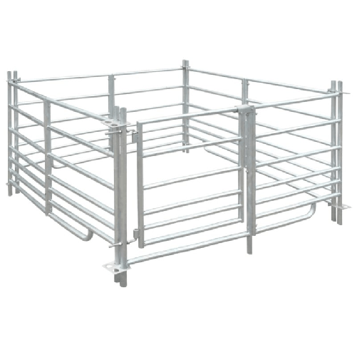 VidaXL 141814 recinto per bestiame Acciaio galvanizzato Pecora