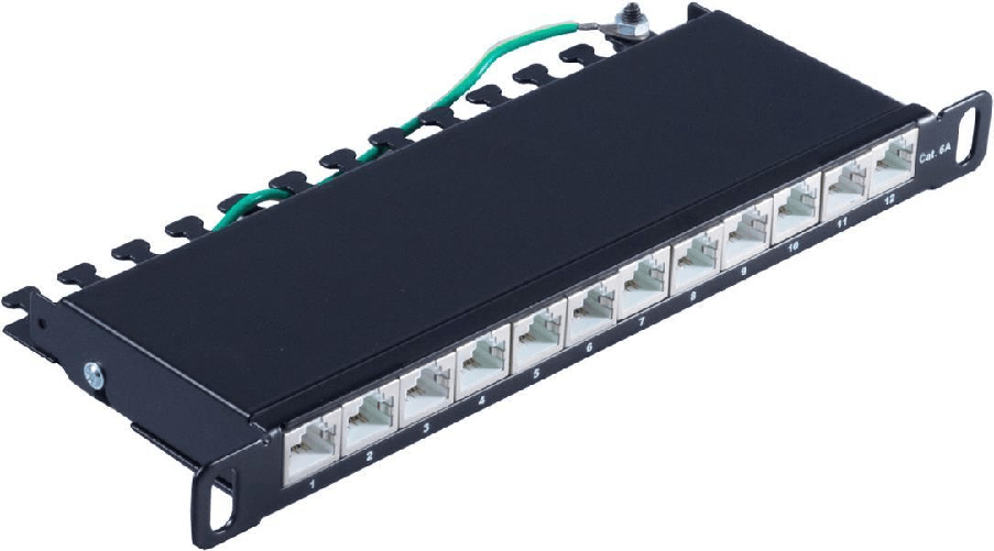 Shiverpeaks BS08-67051 Patch Panel 0.5U (BS08-67051)