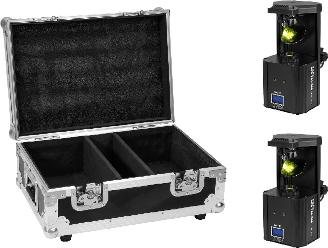 EUROLITE Set 2x LED TSL-350 Scan COB + Case (20000982)