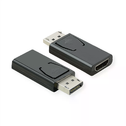 Secomp VALUE 12.99.3158 adattatore per inversione del genere dei cavi DisplayPort HDMI Nero