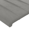 Testiera-2-pz-Grigio-Chiaro-80x5x78-88-cm-in-Velluto