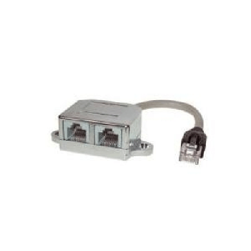 Shiverpeaks BASIC-S Patchkabeladapter, geschirmt, Kat. 5e 1xRJ45 Stecker - 2xRJ45 Kupplung